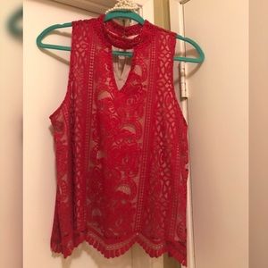 Love Fire Gorgeous Lace Blouse